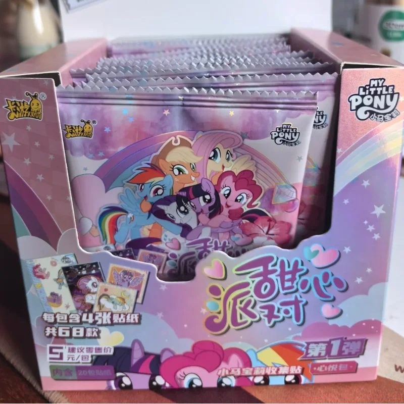 KAYOU My Little Pony:Friendship Is Magic Cards Anime Cute Funny Party Friendship Eternal Huiyue Pack Collectible Card Gifts Toys