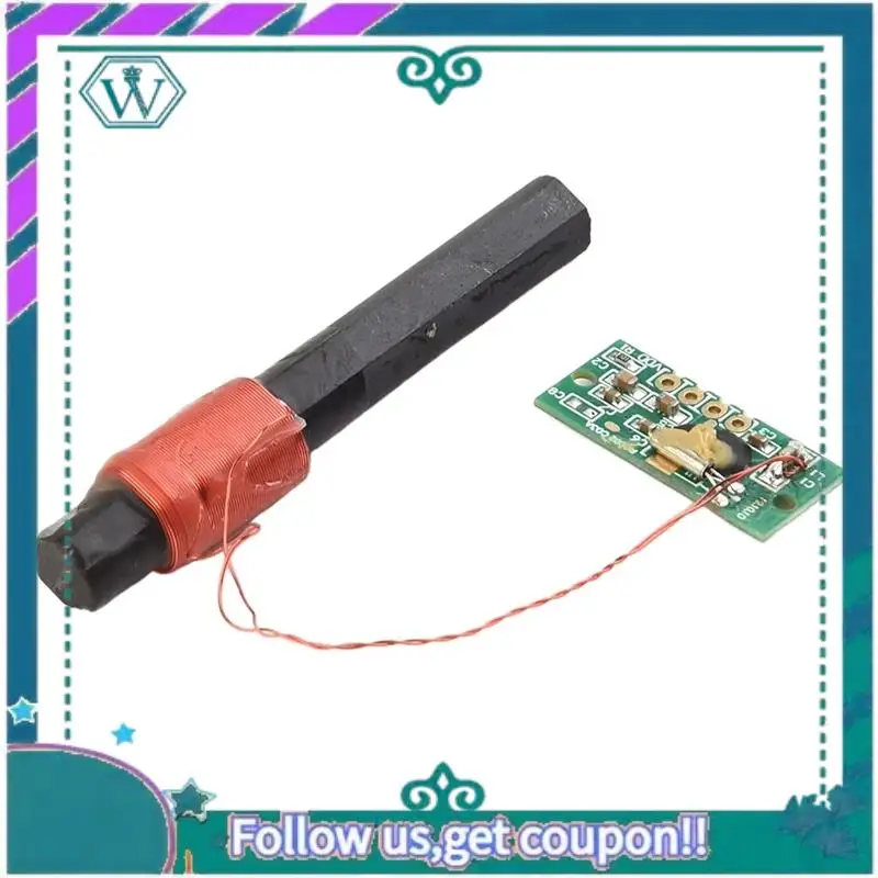 A75Q-Radio Clock Module DCF Receiver Module With Antenna WWVB 60Khz Single Frequency Module Receiver Module Radio Time Module