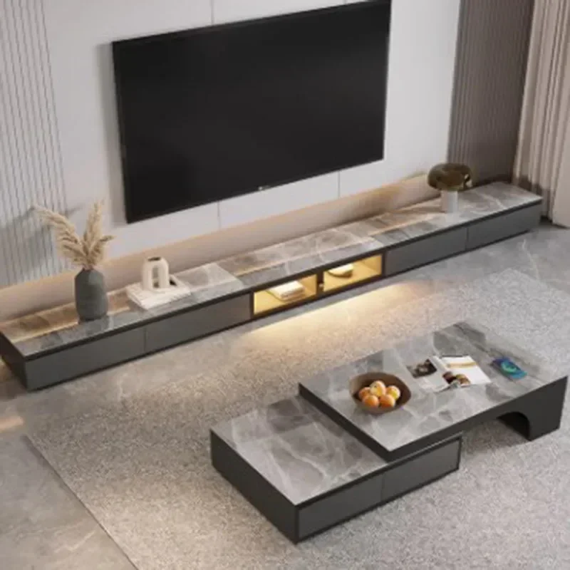 

Extendable Nordic Luxury Coffee Table Multi Function Storage Sofa Modern Coffee Table Smart Design Beistelltisch Home Furniture