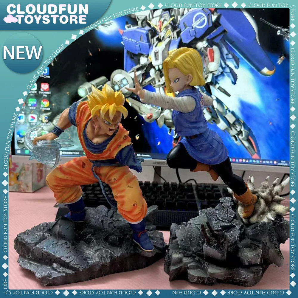 

Dragon Ball Figure Gohan Figure Son Gohan Vs Android 18 Figure Broken Arm Future Gohan Statue Decora Toy Birthday Christmas Gift