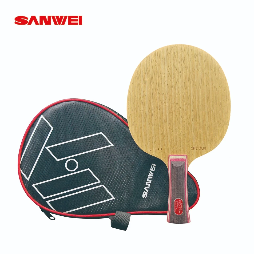 

Оригинальное лезвие для настольного тенниса SANWEI FEXTRA 7, профессиональная бита для пинг-понга, весло для настольного тенниса