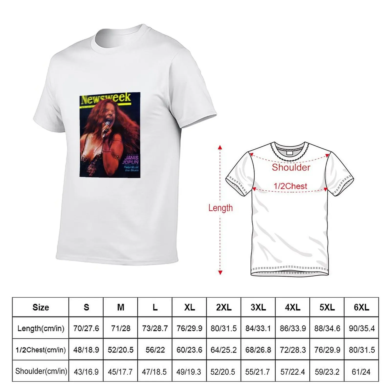 Trippy Janis sticker T-Shirt man clothes tops mens t shirts top quality