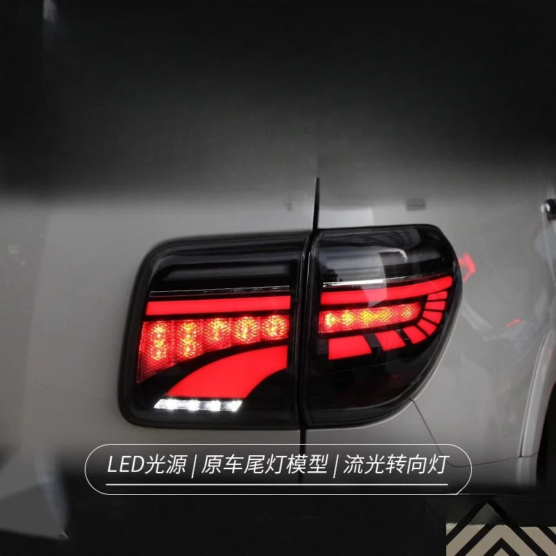 

Подходит для Nissan Patrol Y62 12-19: Новые задние фонари в сборе, модифицированные светодиодные с динамическими указателями поворота