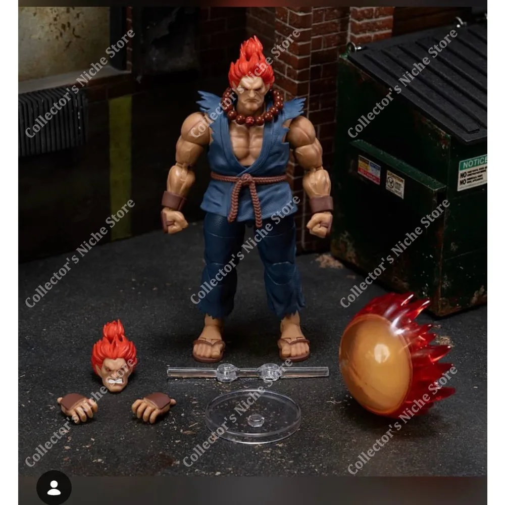 100% Original JADA jouets Street Fighter Akuma 1/12 édition limitée figurine de combat figurine garçon Collection cadeau pré-vente