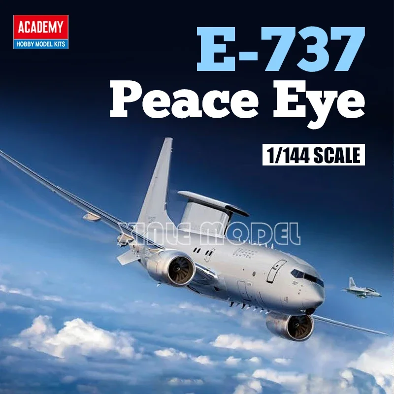 

Комплект пластиковой собранной модели самолета Academy AC12651 Boeing E-7 Peace Eye Корея AWACS 1/144Пластиковая игрушка DIY Model Kit