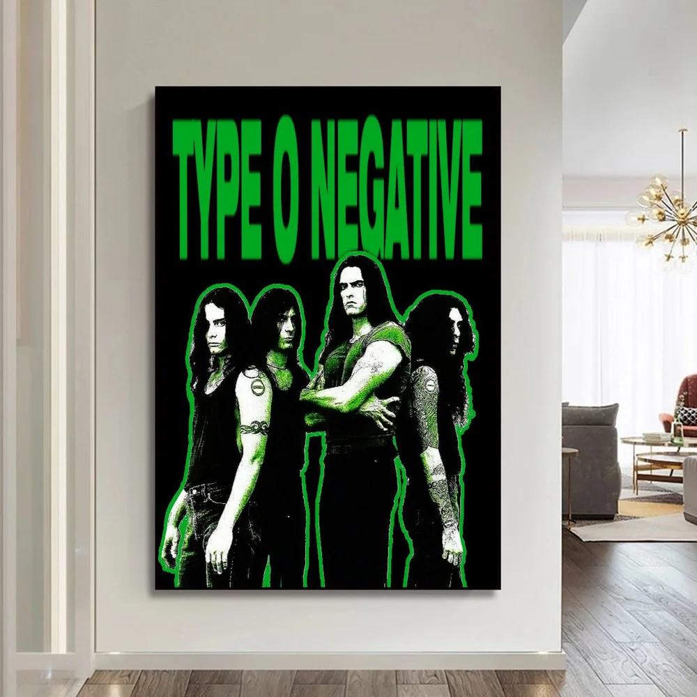 Rock Band tipo O negativo stampe e poster di buona qualità Vintage Room Bar Cafe Decor Home Decor