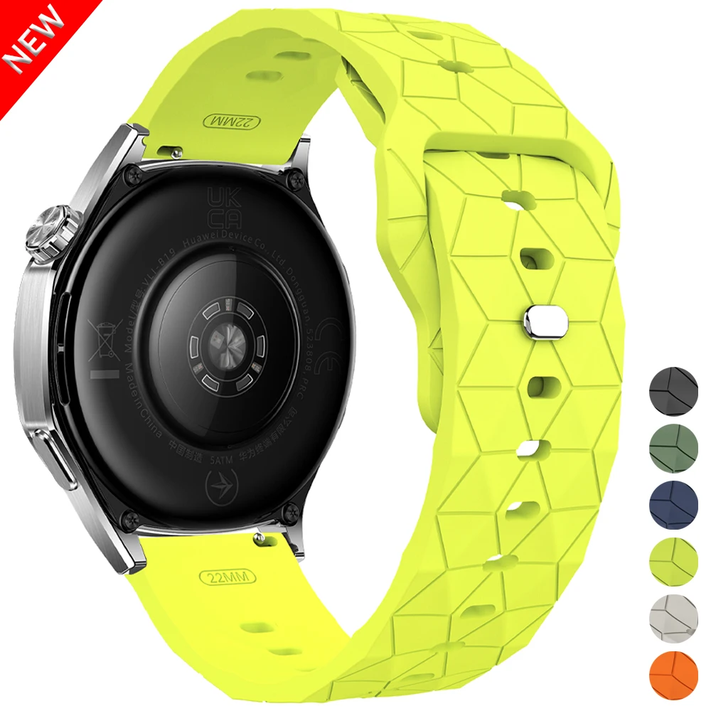 22Mm Silicone Strap…