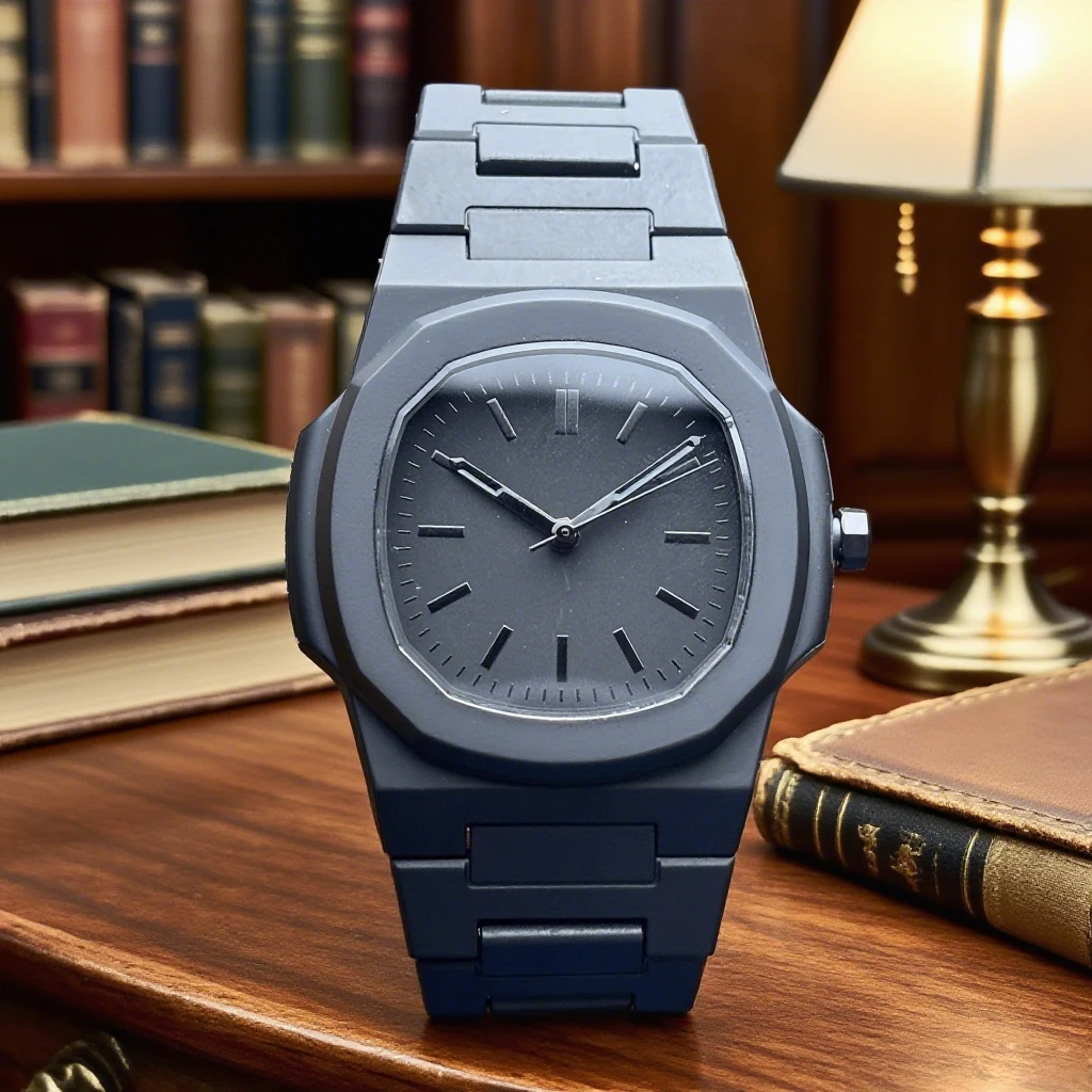 

Hot sales in the Middle East high-end plastic men's watch with Arabic numerals neutral casual simple quartz watch