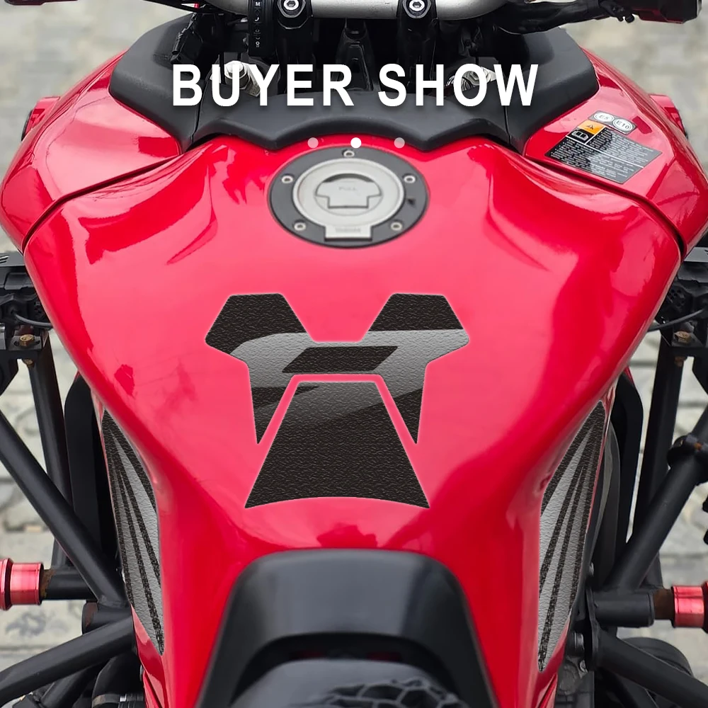 Motorcycle Tank Pad Protection For TRACER 9 GT Tracer 9GT Plus 2021 2022 2023 2024 Non-slip Decal Motorbike Stickers Accessories