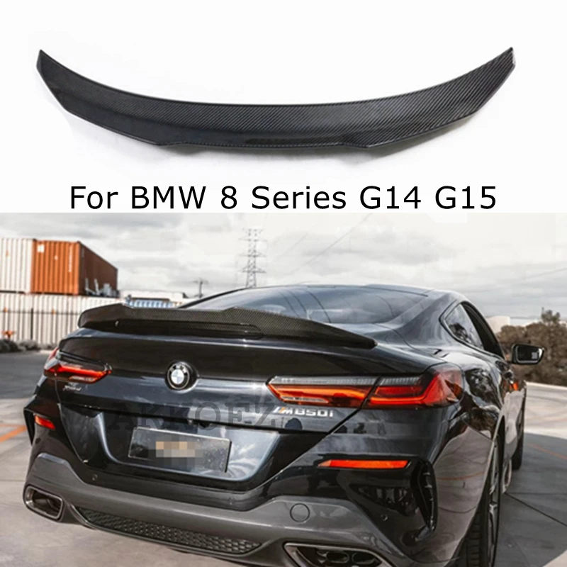 

Для BMW 8 серии G14 G15 2020 2021 2022 2023 высококачественный спойлер из углеродного волокна в стиле PSM