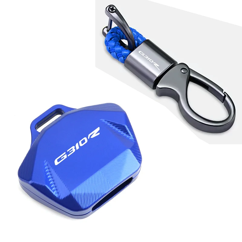 

For BMW G310GS G310R G310 G 310GS 310R CNC Aluminum Motorcycle Key Cover Case Shell & Keyring Keychain Protection Accessories