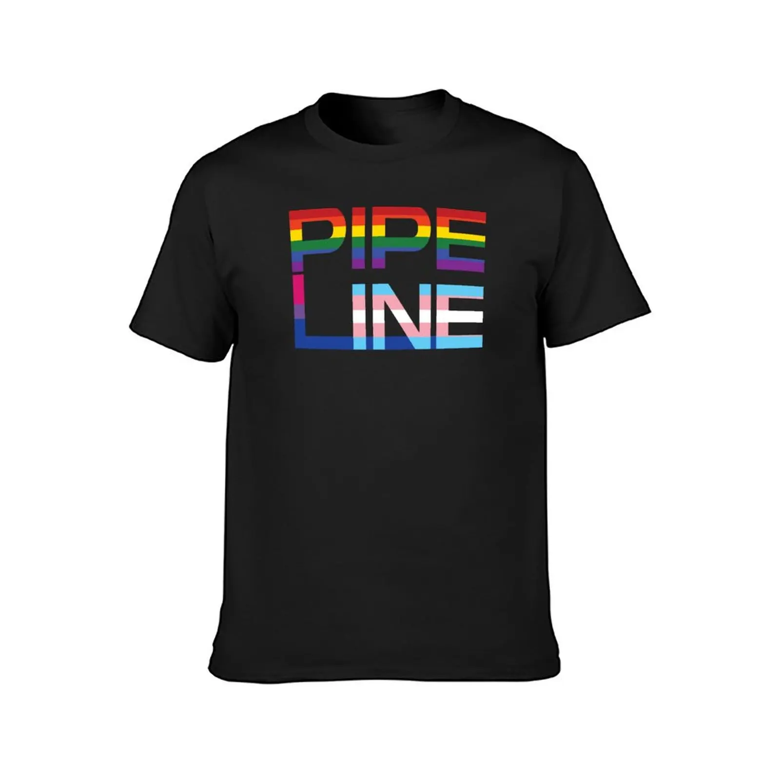 Pipeline Base Logo T-Shirt animal prinfor boys plus size tops cute tops heavy weight t shirts for men