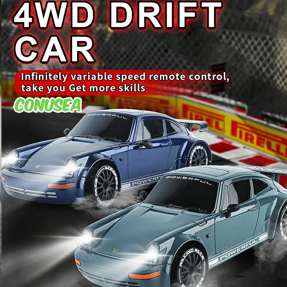 

1/20 Kf27 Drift Car Конкурентоспособный автомобиль 2,4G 4Wd Drive Car со светом 2,4G Радио с дистанционным управлением Дрифтинг Гоночная игрушка для мальчиков и детей