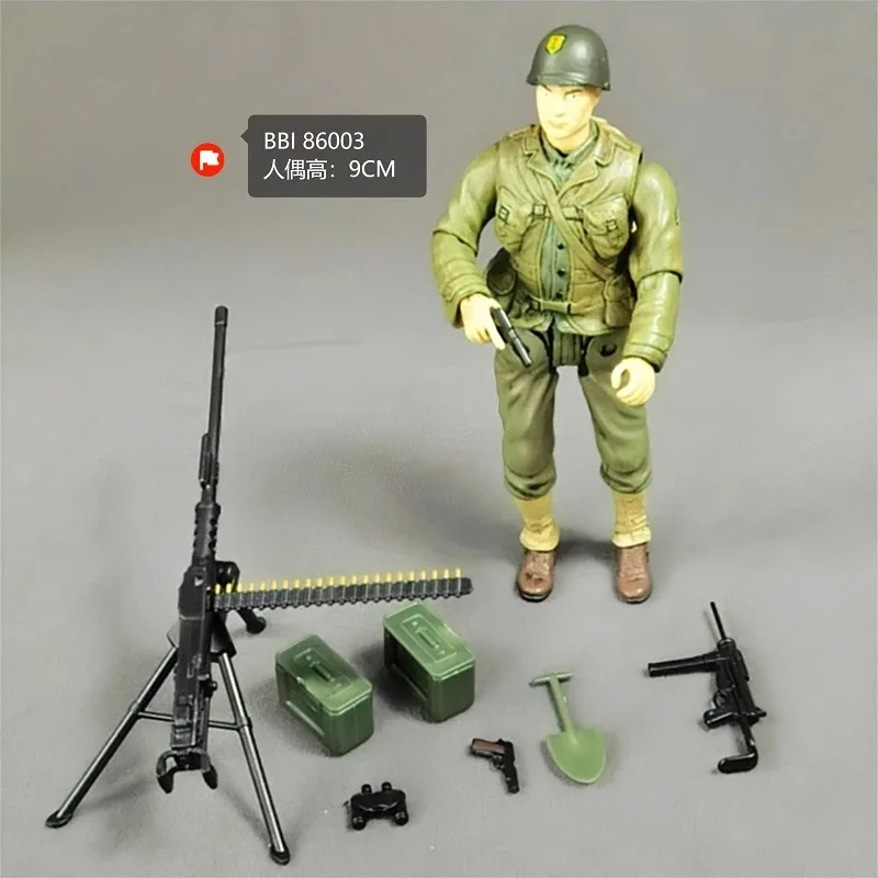 1/18 Soldier Mold Play Movable Doll Doll 3.75 Inch U.S. Army Children's Toys for Boys Birthday Gift