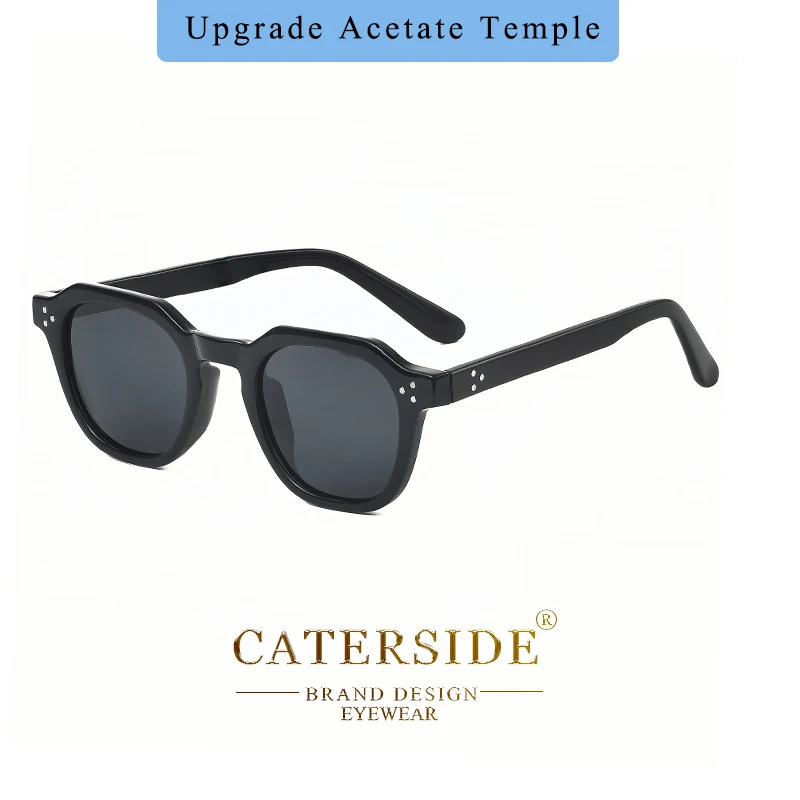 CATERSIDE Retro Polarisierte Männer Sonnenbrille Acetat Tempel/TR90 Rahmen Sonnenbrille Frauen Hohe Qualität Sport Fahren Reise Brillen – Detail 2