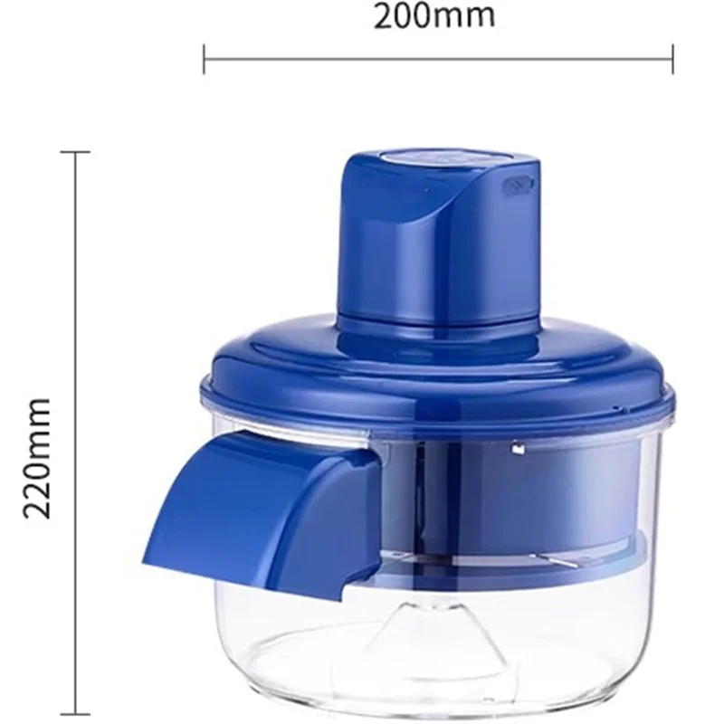 【ABODE】 Pelapatate elettrico per uva Pelapatate per uva Macchine per frutta intelligenti commerciali ricaricabili