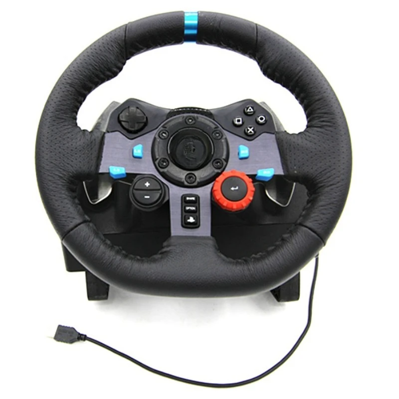 عجلة قيادة ألعاب الكمبيوتر G920 تعلم القيادة لوحة ألعاب السباق الحسية الجسدية لمحاكي PS5/PS4/PC