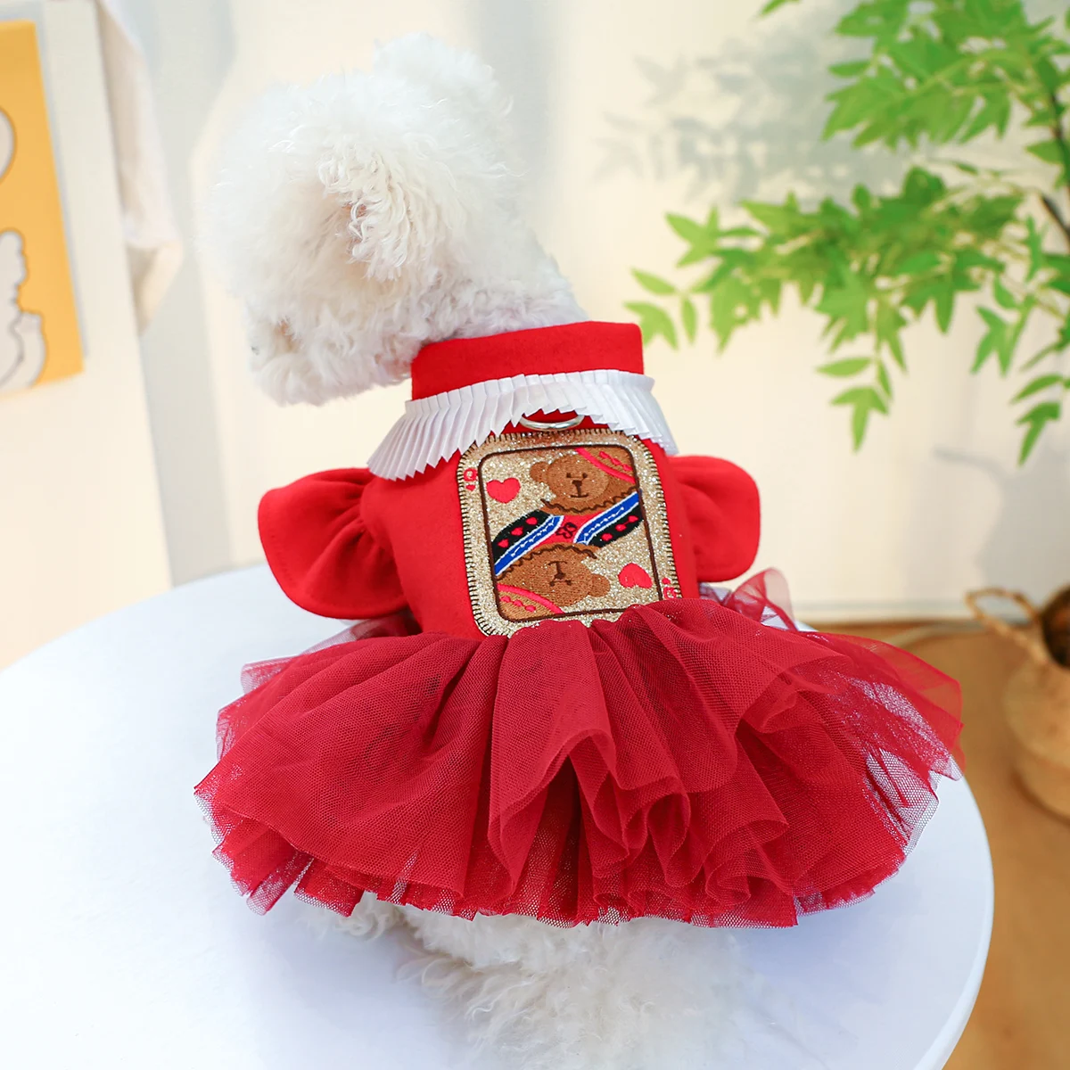 PETCIRCLE Dog Clothes Queen Wedding Dress For Small Medium Dog Puppy Cat Autumn Winter Pet Clothing Costume Pet Supplies Skirt