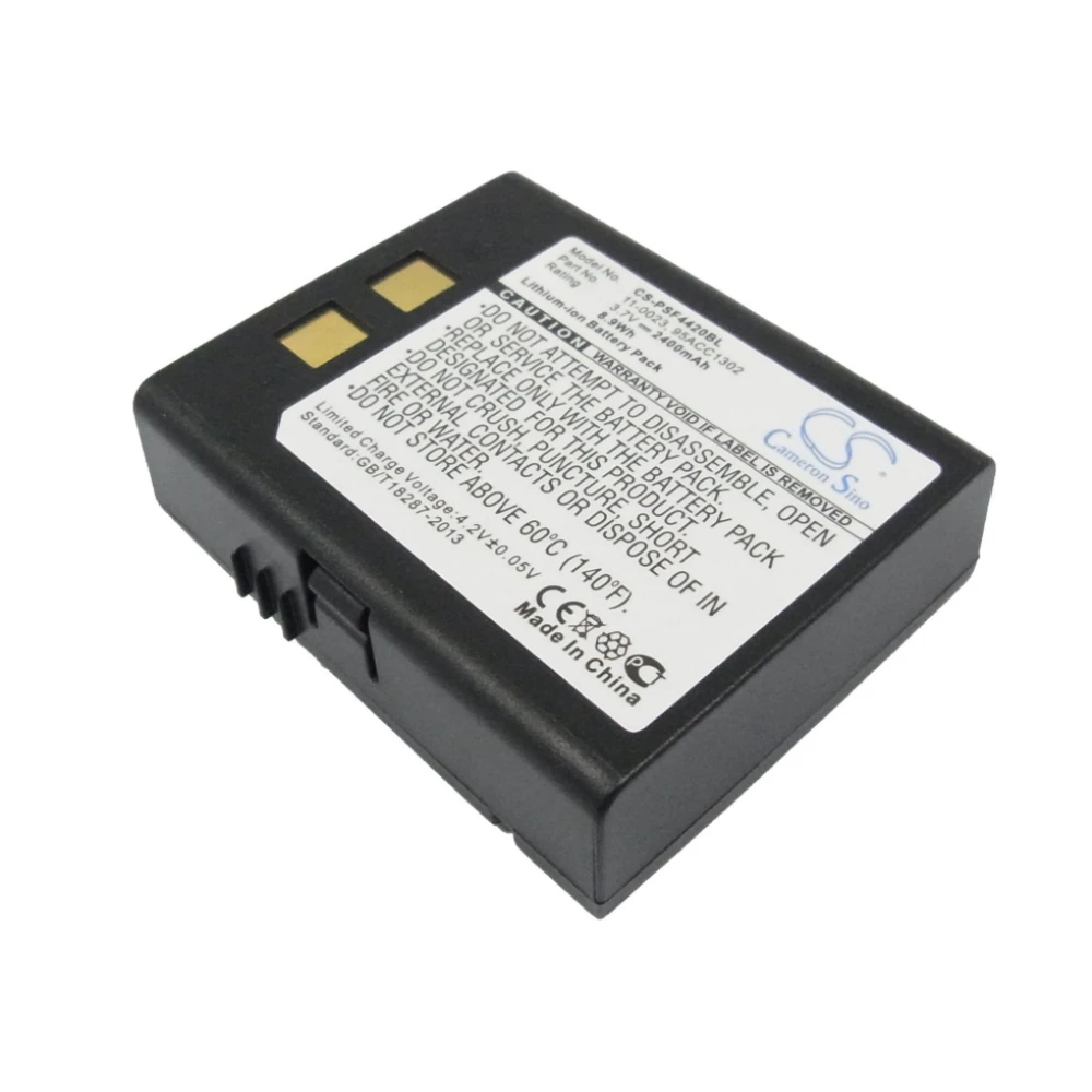 

Li-ion Barcode Scanner Battery for Datalogic, PSC, 3.7V, 2400mAh, Compatible Models: 4420, Falcon 2150, Falcon 5500