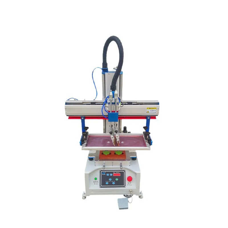 Automatic Pattern Printing Screen Printer For Plastic Cups Glass Bottles New Beverage Screen Printing Machine