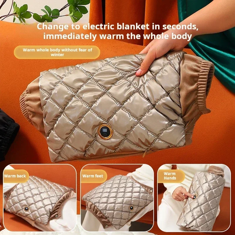 USB Portable Graphene Winter Warmth Bag Multi Functional Cold Protection Warmth Heating Constant Temperature Bedroom Warmth Bag