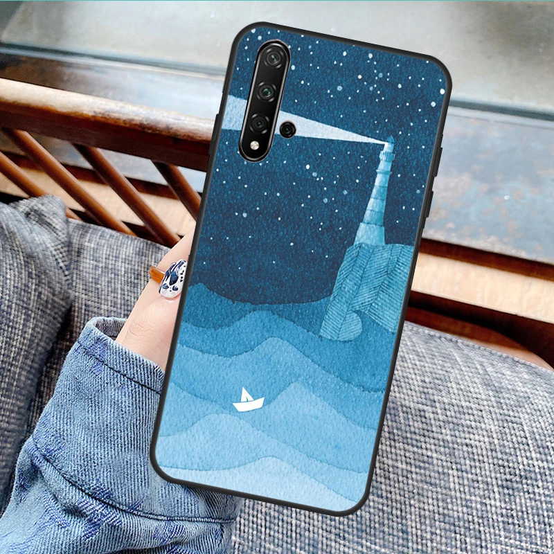 Lighthouse Case For Huawei Nova 8i 3i 11i 7i 9 10 SE 5T Y60 Y61 Y70 Y90 P60 Pro P40 P30 Lite P Smart Z