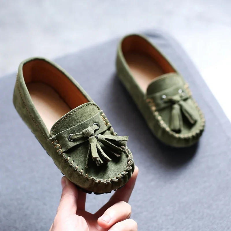 

Popular Kids Loafers Tassel Fashion Cute Baby Flats Shoes Comfortable Toddler Boy Casual Shoe Rubber Sole Walking Shoes Kids