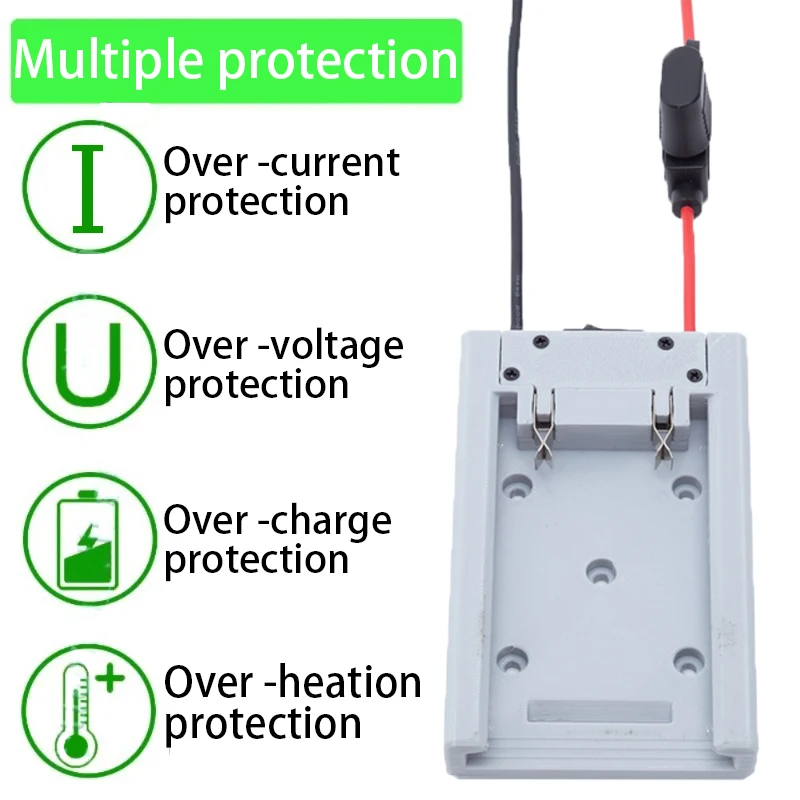 Imagem -03 - Ryobi 14 Awg Lithium Ion Battery Adapter Faça Você Mesmo Power Tool Acessório Conversor Ferramentas 40v