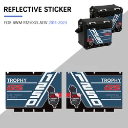 Motorcycle Aluminum Box Reflective Decal Case for BMW 2014-2023 R1250GS ADV R 1250 GS Adventure Side Panniers Sticker GSA 1250
