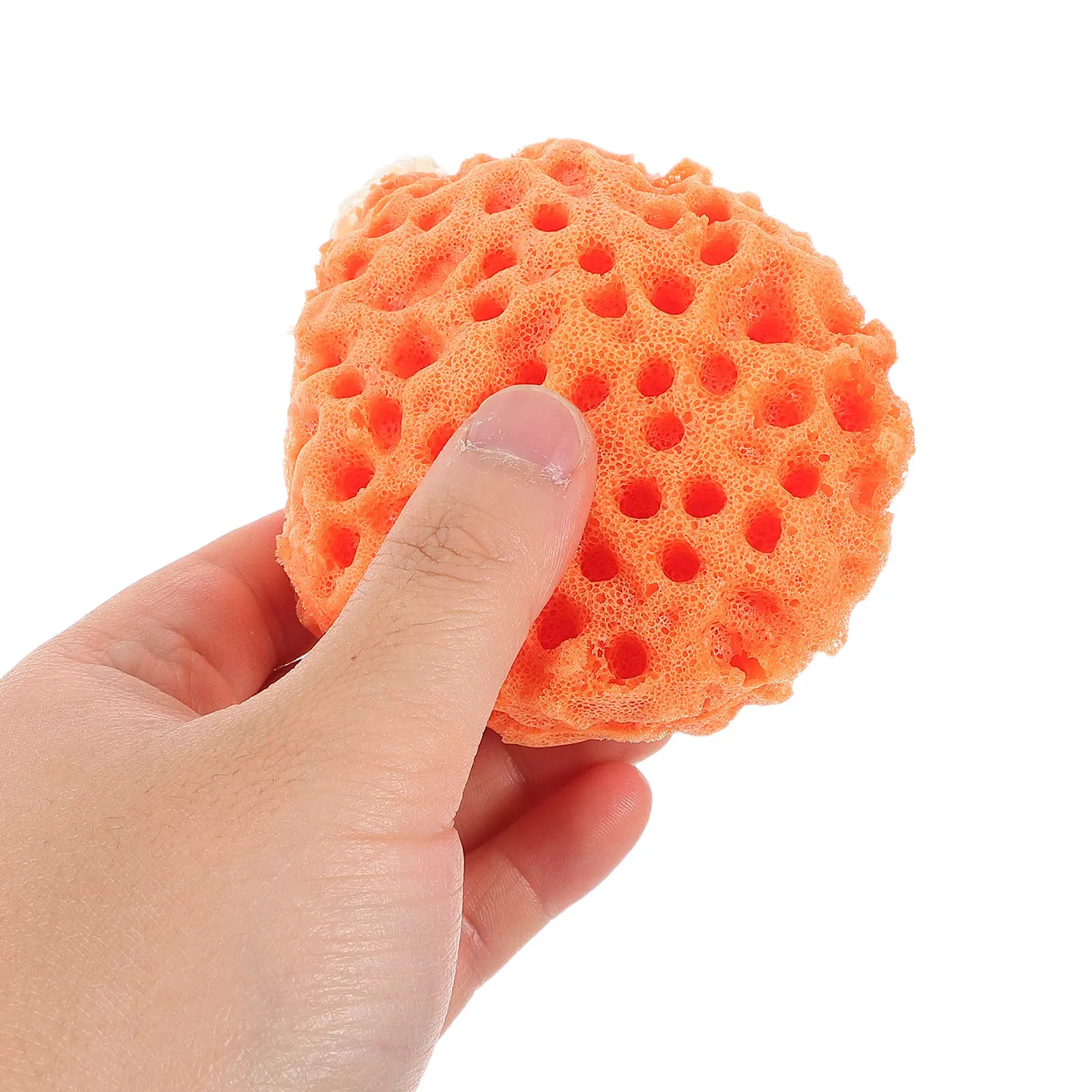 36Pcs Shower Sponge Honeycomb Exfoliating Body Scrubber Ergonomic Comfort Grip Reusable Bath Sponge for Full Body Cleaning