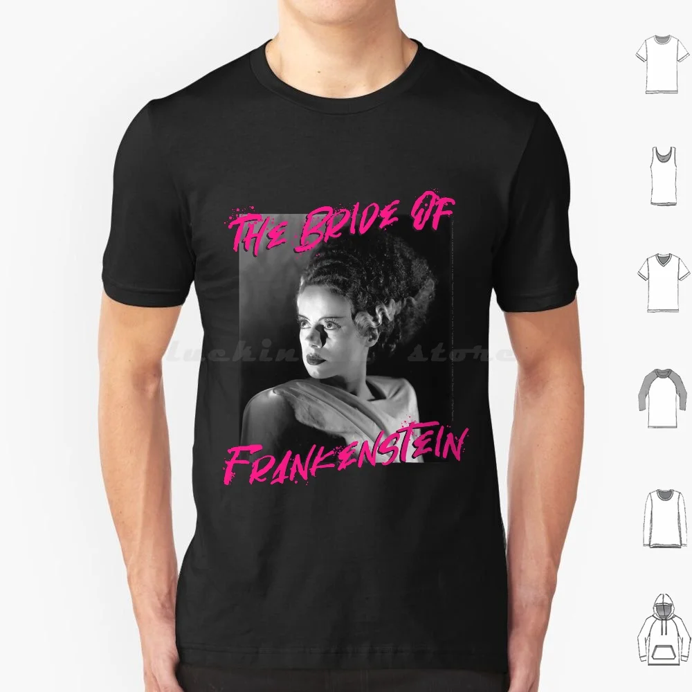 Universal Monsters The Paint Splatter T Shirt Cotton Men Women DIY Print Universal Monsters The Bride Of