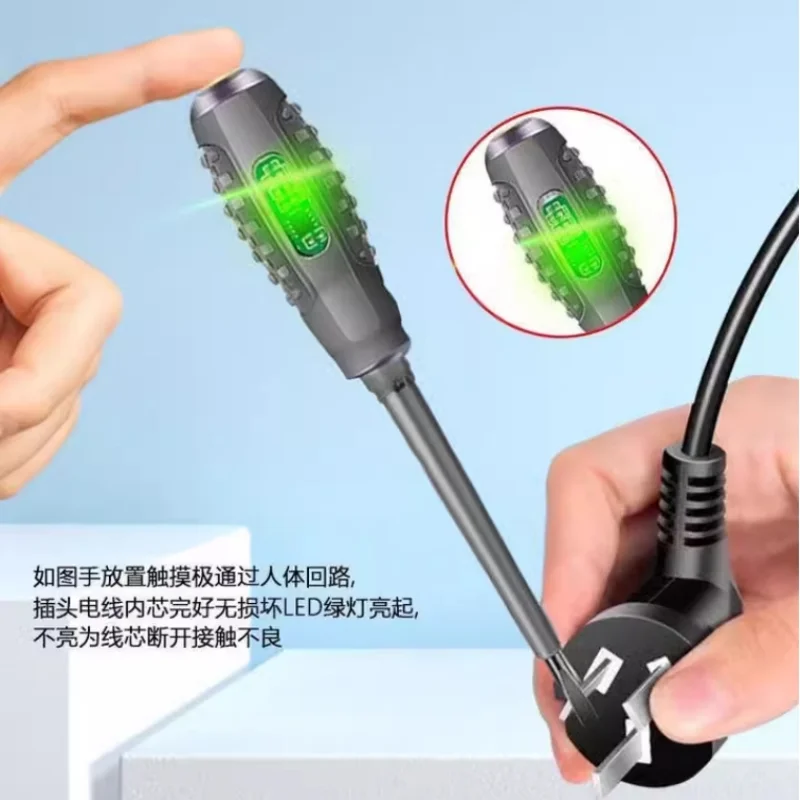 4pcs Electrician's measuring pen intelligently detects broken wires, checks breakpoints, and detects zero fire