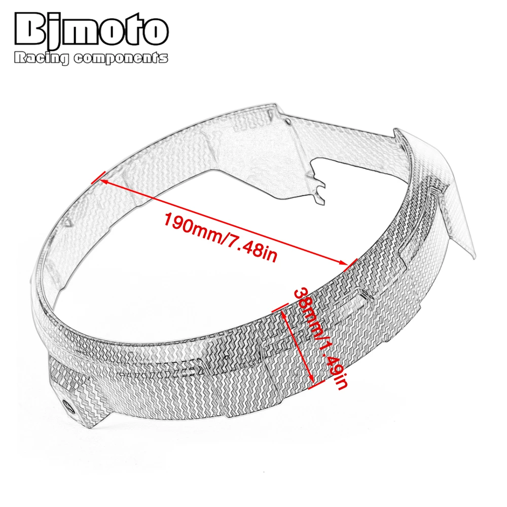 CB 650 R 2023 Headlight Ring Cover Head Light Lamp Ring Cover Trim For Honda CB650R CB-650R 2022 2021 2020 2019