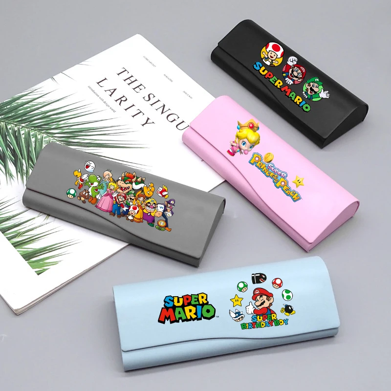 

Super Marios Bro Men Women Glasses Case Protective Box Sunglasses Unisex Accessories Optical Reading Waterproof Eyeglasses Boxes