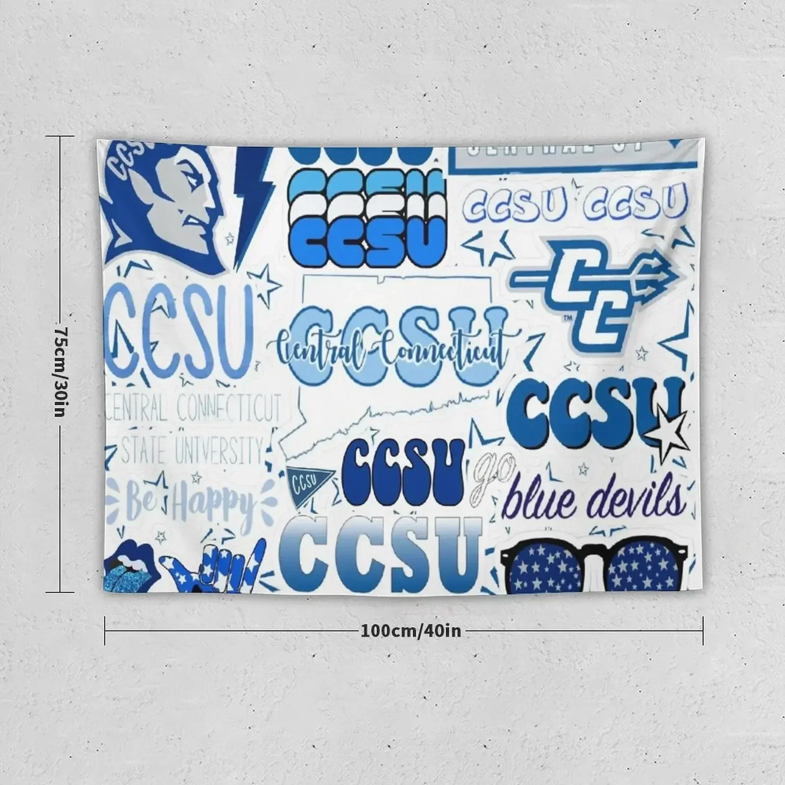 CCSU Blanket Tapestry Cute Room Things On The Wall Funny Art Mural Tapestry