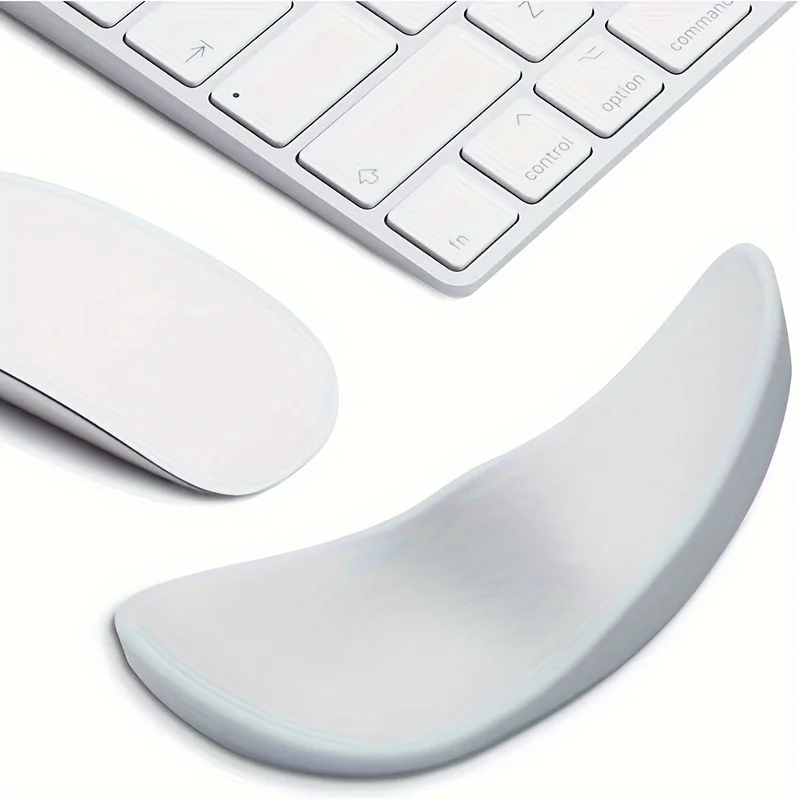 

Ergonomic mouse pad with wrist rest, silicone wrist pillow, wrist support pad, soft wrist cushion