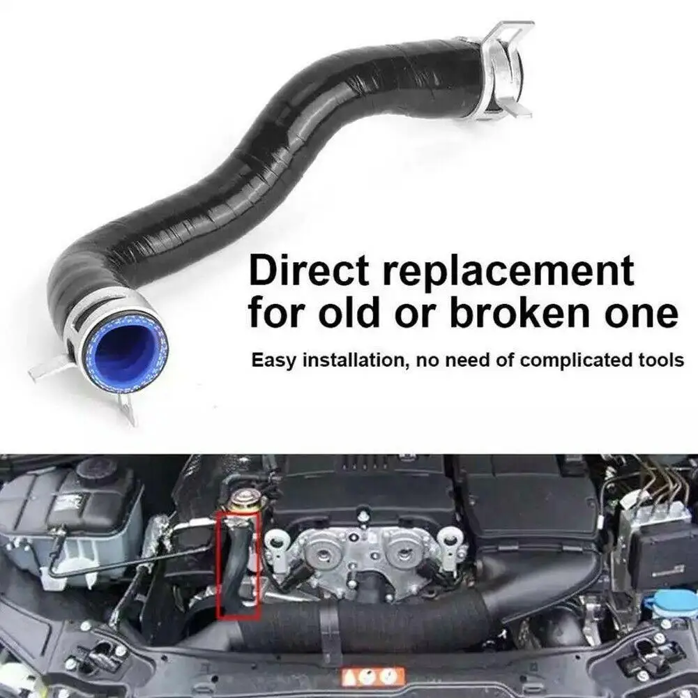 Car Rubber Air Intake Pipe Engine Hose Vehicle Replacement Parts 2710901929 Compatible For  W172 W204 W212 M271