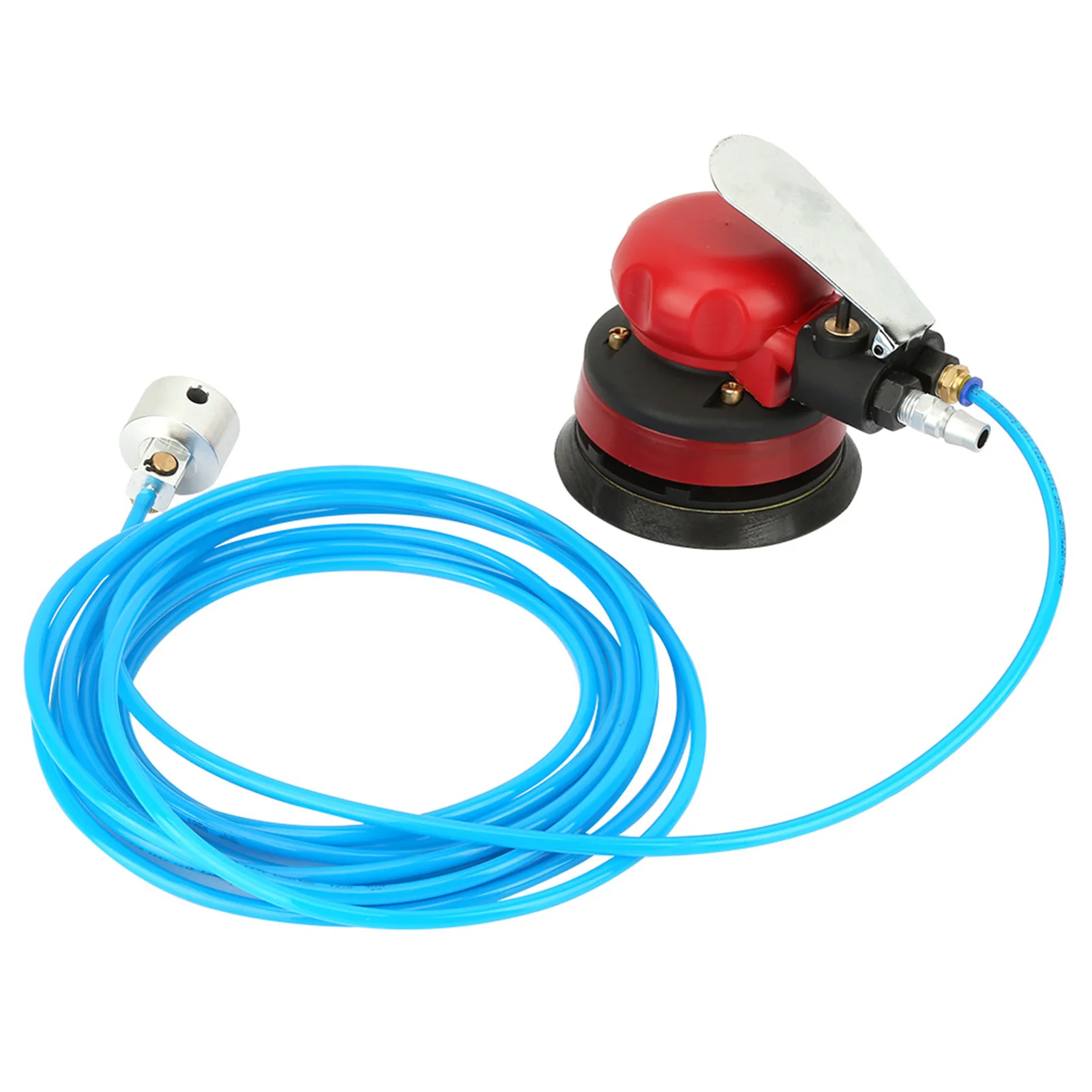 

5" Pneumatic Polisher Air Water Sander 1/4" Inlet Grinding Machine Kit Air Polisher Pneumatic Sander Air Water Sander Air Sander