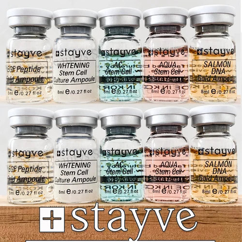 Stayve 8ml BB Cream Glow Essence Starter Kit Facial niacinamida base crema hidratante cuidado de la piel belleza