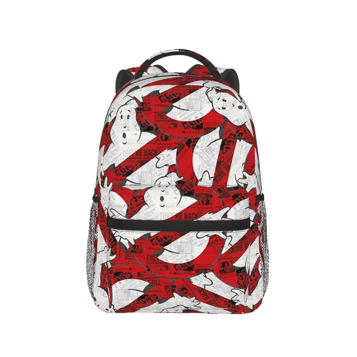 

Ghostbusters 1984 Movie Cartoon Backpack Hot Sale Daypack Large Capacity Kids BookBag School Bag Shoulder Bags for Men Women