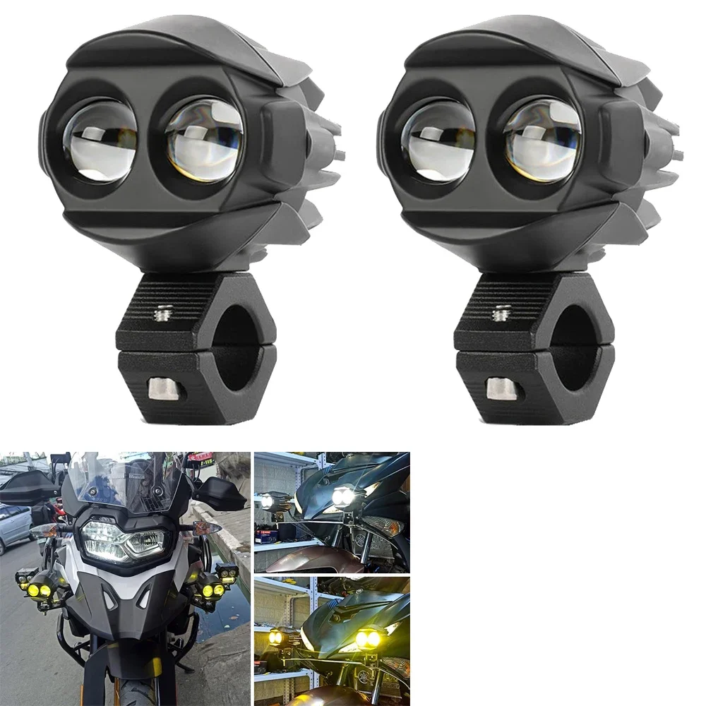 

LED Motorcycle Fog Light Spotlights Auxiliary Light For BMW R1200GS R1250GS ADV For Yamaha Tenere 700 TRACER 900 TMAX 500 530