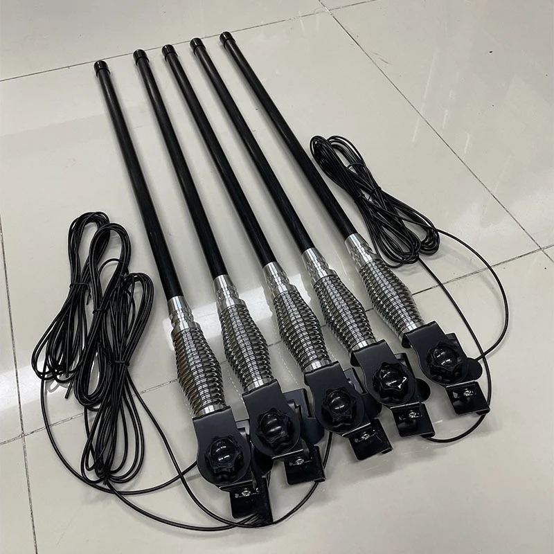 1pc 70cm Car Antenna Off-road Vehicle Antenna Thick Version Clipped Lossless Installation Decorative Antenna Fiber Rod Material