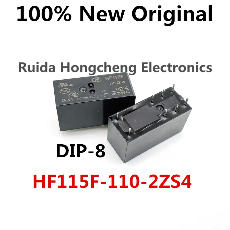 

5PCS/Lot HF115F-110-2ZS4、HF115F-048-2ZS4 DIP-8 New original power relay HF115F/110-2ZS4、HF115F/048-2ZS4 HF115F 2ZS4