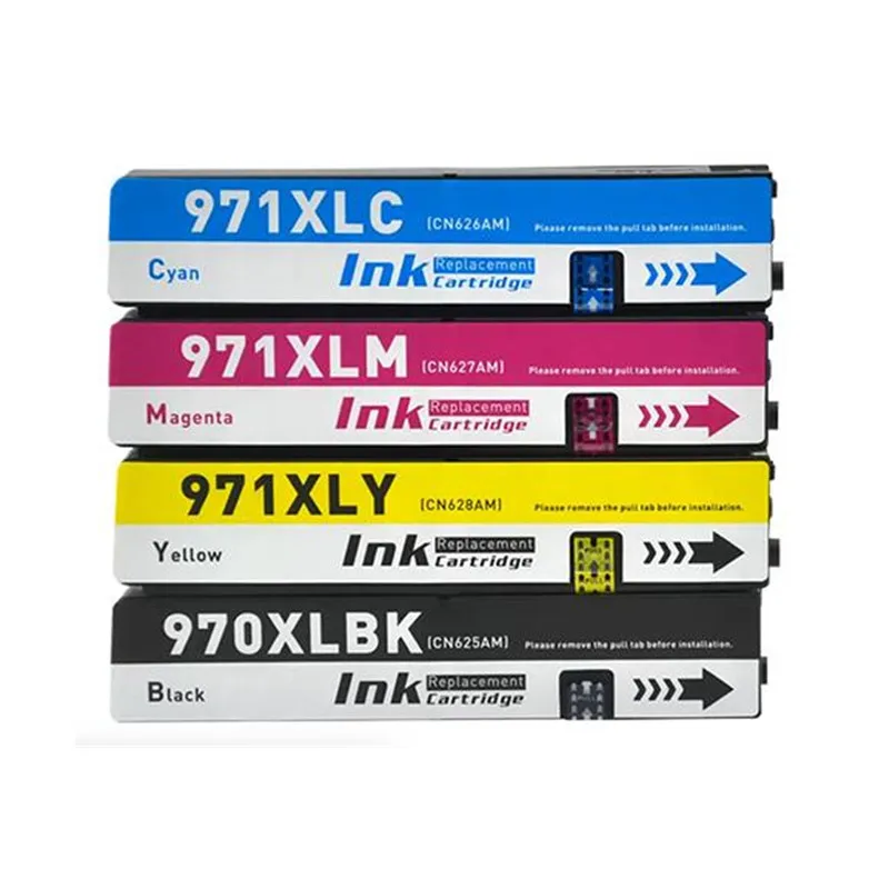 Replacement for HP 970XL 971XL Ink Cartridge 970 XL 971 XL Compatible with HP Officejet Pro X476dw X451dw X576dw X551dw