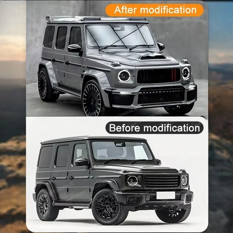 Wide Bodykit Car Accessories New Condition for Mercedes-Benz G-Class W464/W465 Upgrade G800 B-1:1style Kit Car Bumper Grille