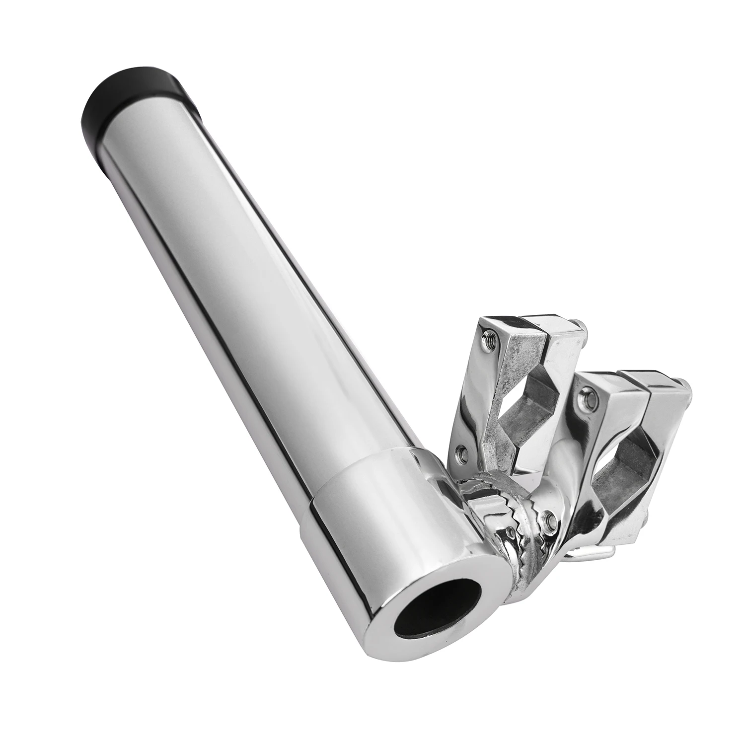 

STLF HANSE MARINE Stainless Steel Fishing Rod Holder Rail Rod Holder with White Tube Sleeve Marine Parts Accessories