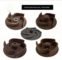 1pcs Engine Water Pump Accessories 168F 170F 177F 188F 2 Inch 3 Inch 4 Inch Self-priming Pump Water Impeller