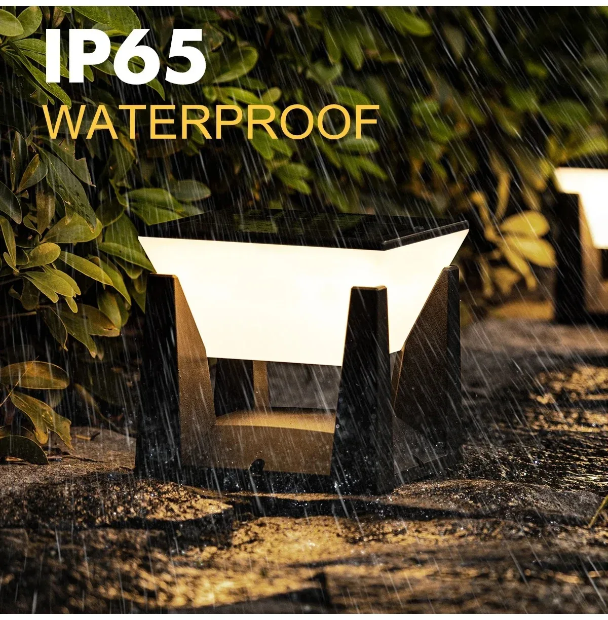 Modern LED exterior wall light with up and down lighting