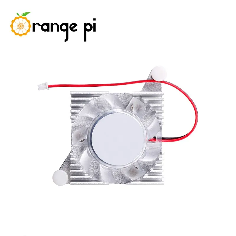 Turuncu Pi 5 artı ısı radyasyon için entegre alüminyum soğutma fanı OPi 5 artı alüminyum alaşımlı kasa ile birlikte kullanmayın