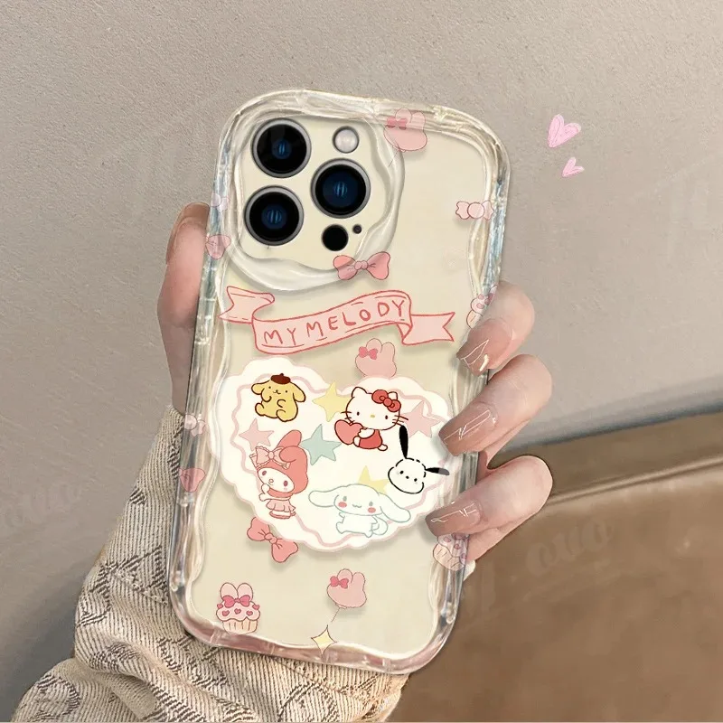 Cinnamoroll Pom Purin Phone Case For Xiaomi Redmi Note 13 12 11 Pro Plus 4G 5G 12S 11S 10 10S 9 9S 8 13C 12C 10C Turbo 3 Cover